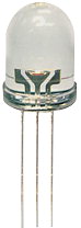 3POL-BiColor 3mm, 20 mA, 2 V/2.2 V