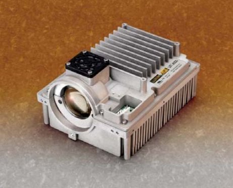 Komplette Einheit mit Elektronik und Mikrowellensender