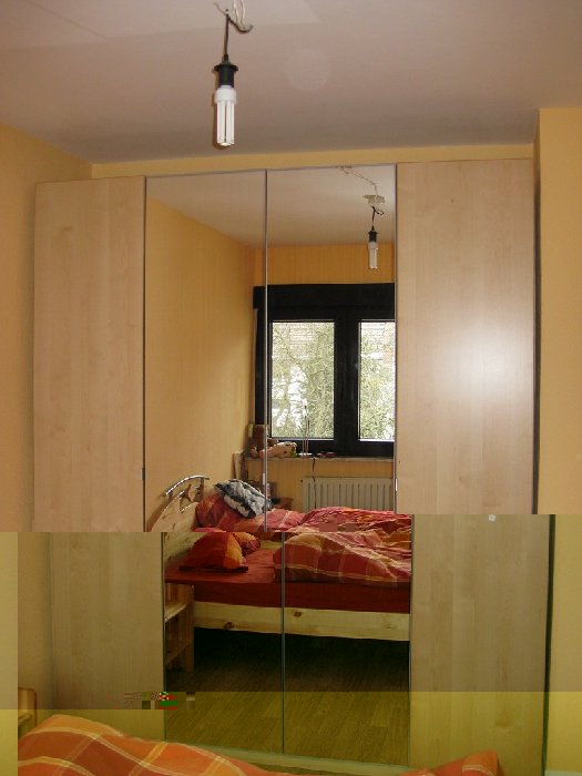 Der Schrank in seiner vollen Pracht