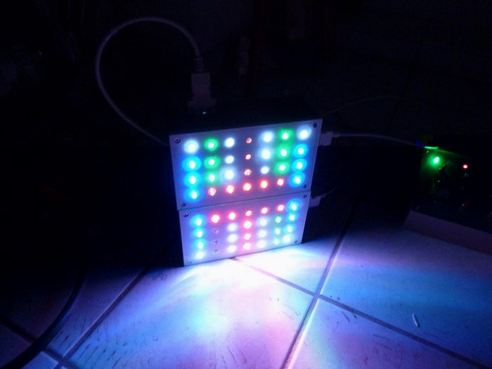 Hier sind die lichter an