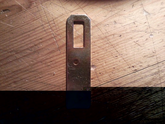 Hier ohne 90° Knick