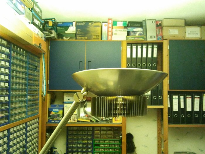 Deckenfluter von der Seite