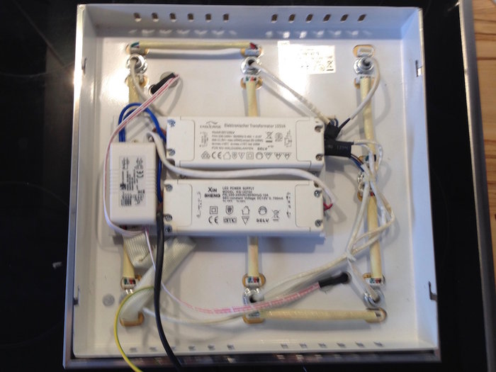 Innenleben der Lampe