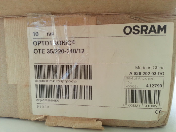 Osram Optotronic OTe 35/220-240/12 Box