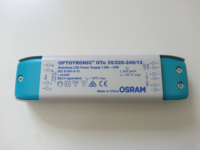 Osram Optotronic OTe 35/220-240/12 Netzteil